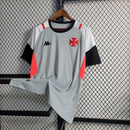 Camisa Vasco Treino 23/24 - Kappa Torcedor Masculina - Cinza - KARIOCA MULTIMARCAS