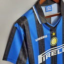 Camisa Inter de Milão Titular 97/98 - Versão Retro - KARIOCA MULTIMARCAS