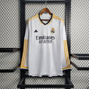 Camisa Real Madrid Home Manga comprida 23/24 - Adidas Torcedor Masculina - Torcedor - KARIOCA MULTIMARCAS