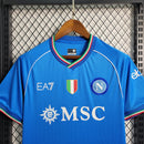 Camisa Napoli Home 23/24 EA7 Torcedor Masculina - KARIOCA MULTIMARCAS
