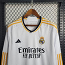 Camisa Real Madrid Home Manga comprida 23/24 - Adidas Torcedor Masculina - Torcedor - KARIOCA MULTIMARCAS