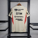 Camisa Flamengo Treino Branca + Patrocínios 23/24 - Versão Torcedor - KARIOCA MULTIMARCAS