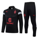 Conjunto de Treino Milan 2023 Preto - KARIOCA MULTIMARCAS