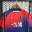 Camisa PSG Treino Vermelha e Azul 23/24 - KARIOCA MULTIMARCAS