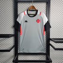 Camisa Vasco Treino 23/24 - Kappa Torcedor Masculina - Cinza - KARIOCA MULTIMARCAS