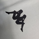 Camisa Vasco Treino 23/24 - Kappa Torcedor Masculina - Cinza - KARIOCA MULTIMARCAS