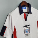 Camisa Inglaterra Titular 98/99 - Versão Retro - KARIOCA MULTIMARCAS