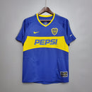 Camisa Boca Juniors Titular 03/04 - Versão Retro - KARIOCA MULTIMARCAS