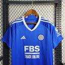 Camisa Leicester Home 23/24 Adidas Torcedor Masculina - Lançamento - KARIOCA MULTIMARCAS